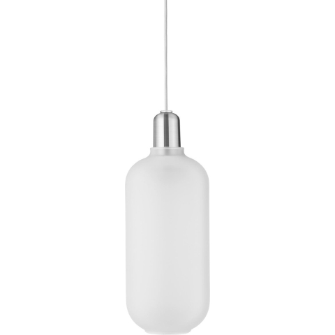 Normann Copenhagen Amp Lamp Hanglamp LargeØ12 Matt Wit