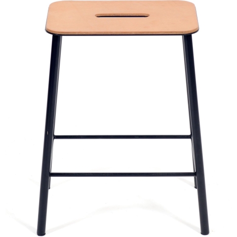 Frama Adam Kruk H50 Naturel Leer/zwart