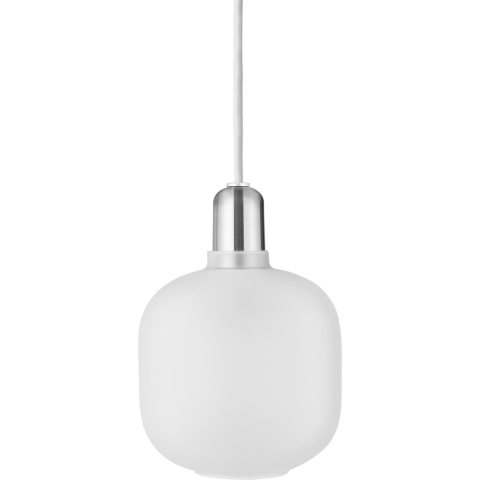 Normann Copenhagen Amp Lamp Hanglamp SmallØ14 Matt Wit