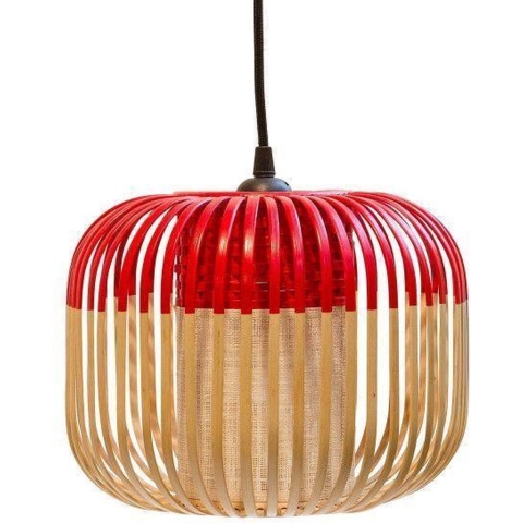 Forestier Bamboo Light Hanglamp Extra SmallØ27 Rood