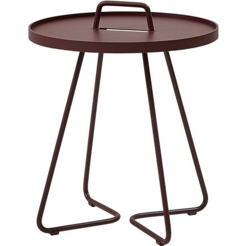 Cane-Line On-the-move Bijzettafel SØ44 Bordeaux