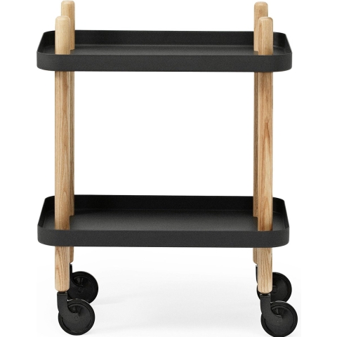 Normann Copenhagen Block Trolley Zwart 50x35