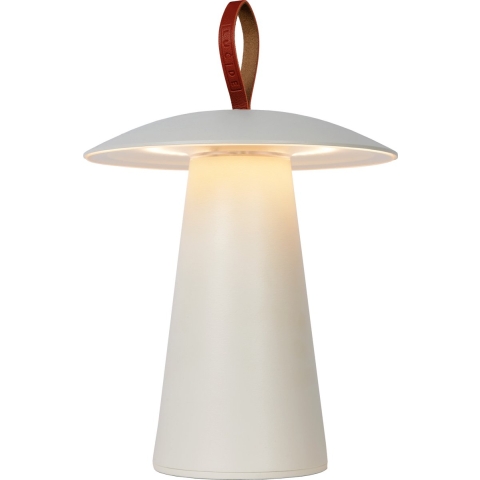 Lucide La Donna Tafellamp LED Oplaadbaar Buiten IP54 Wit