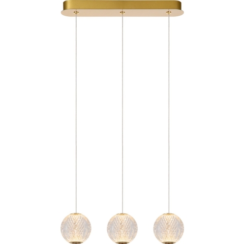 Lucide Cintra 3 Cluster Hanglamp LED Lineair Transparant