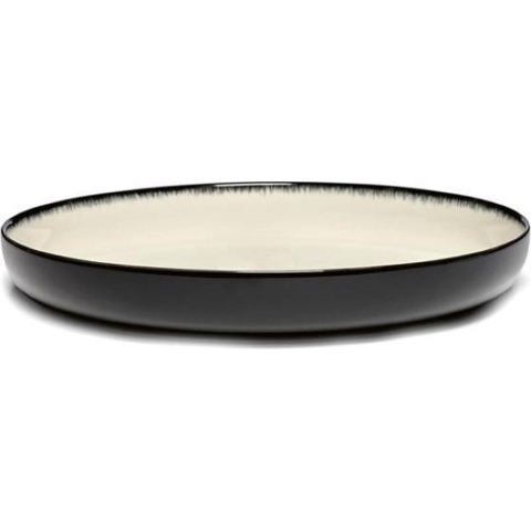 Serax Dé Tableware By Ann Demeulemeester Diep Bord Ø27 White/black D