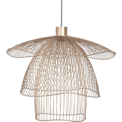 Forestier Papillon HanglampØ56 Small Champagne