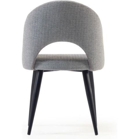 Kave Home Mael Eetkamerstoel Grijs