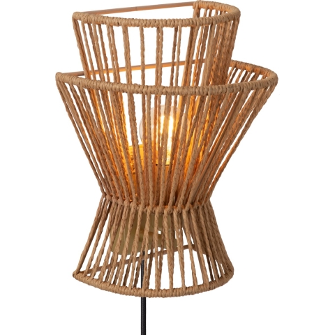 Lucide Tasman Wandlamp Naturel