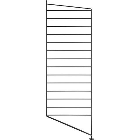 String Furniture Floor Side Panel 1-pack 30 X 85 Cm Zwart