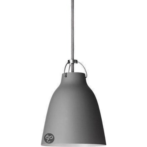 Fritz Hansen Caravaggio P1 HanglampØ16.5 Matt Donkergrijs