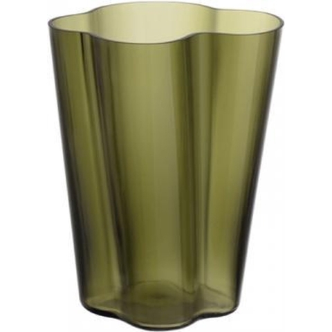 Iittala Alvar Aalto Vaas 27cm Mosgroen