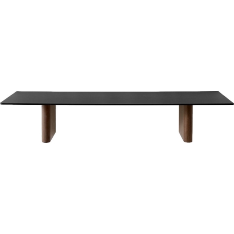 &tradition Column Wandplank JA2 Walnoot/Aluminium