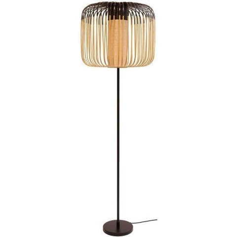 Forestier Bamboo Light Vloerlamp Zwart