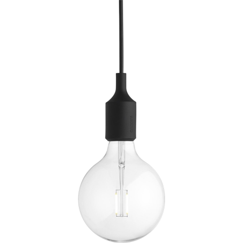 Muuto E27 Hanglamp LED Black