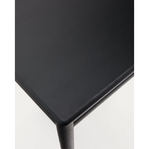 Kave Home Lenon Uitschuifbare Tafel 200/280x90 Zwart