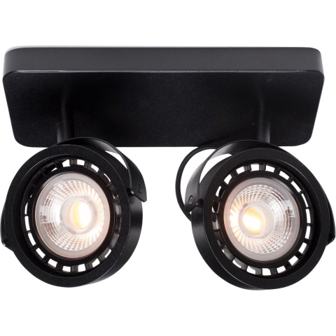 Zuiver Dice Spot Dubbel Dim To Warm LED Zwart
