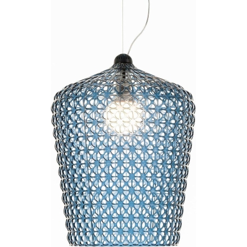 Kartell Kabuki HanglampØ50 Lichtblauw