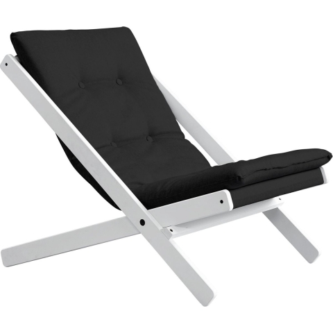 Karup Design Boogie Klapstoel Wit Dark Grey