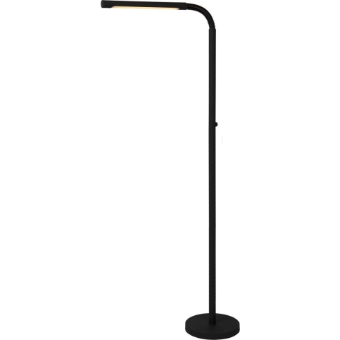 Lucide Gilly Vloerlamp LED Oplaadbaar Zwart
