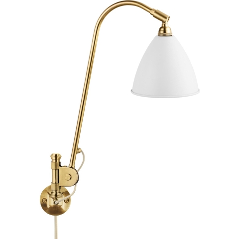 Gubi Bestlite BL6 Wandlamp Messing/soft White