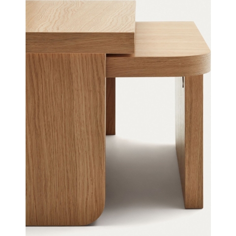 Kave Home Oaq Salontafel Set Van 2