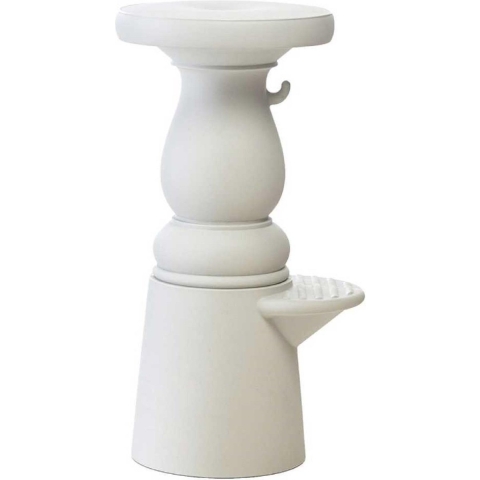 Moooi Container New Antiques Barkruk H76 Lichtgrijs