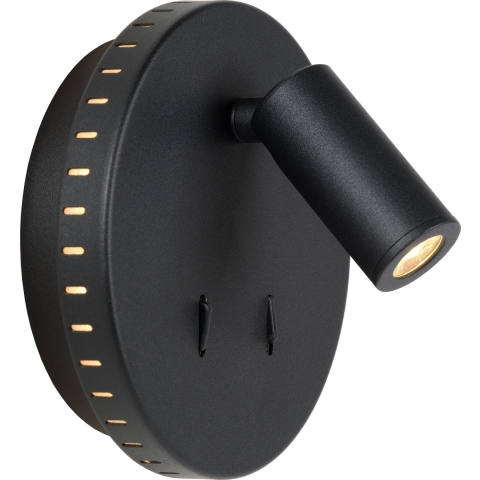 Lucide Bentjer Wandlamp LED Zwart