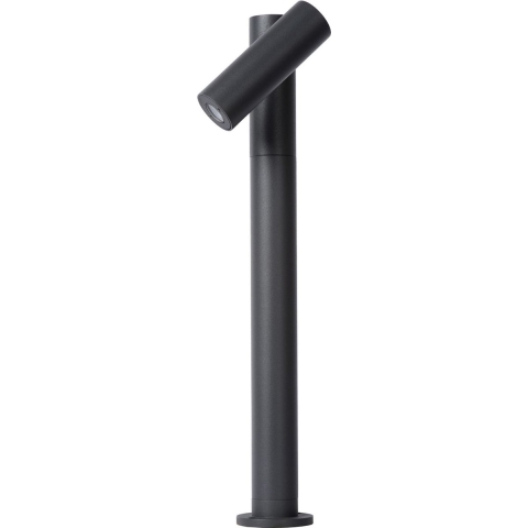 Lucide Tatum Sokkellamp LED Buiten IP65 Zwart