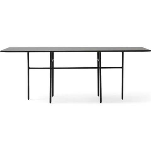 Audo Copenhagen Snaregade Rectangular Tafel 200x90 Zwart Eiken