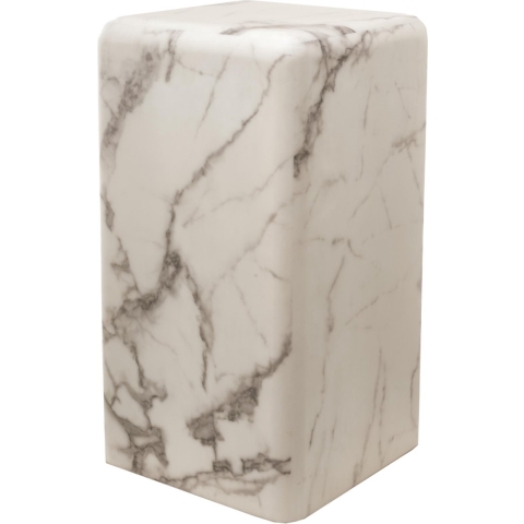POLSPOTTEN Pillar Marble Pilaar Small Wit