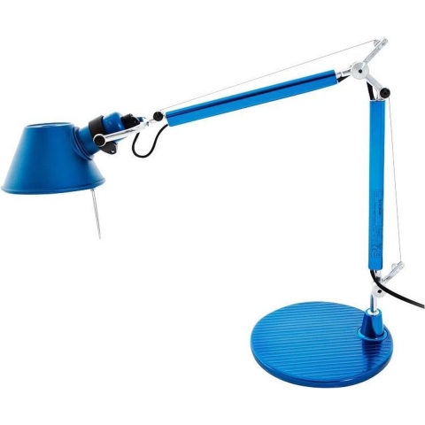 Artemide Tolomeo Micro Bureaulamp Retrofit Blauw