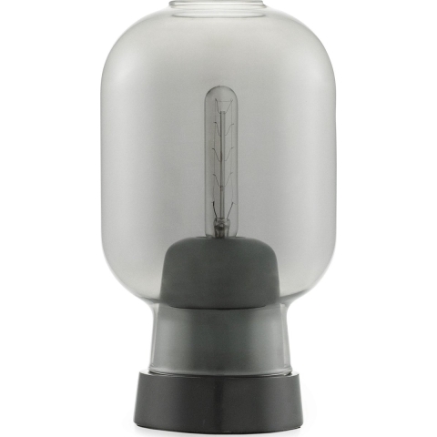 Normann Copenhagen Amp Table Lamp Tafellamp Smoke/zwart