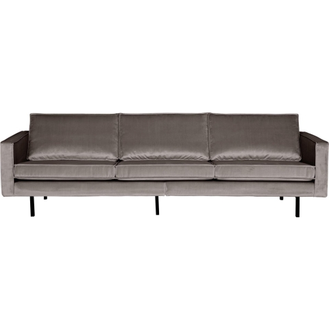 BePureHome Rodeo Velvet Bank 3-zits Taupe