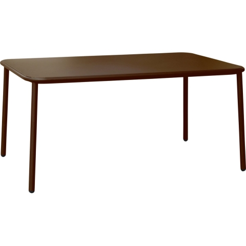 Emu Yard Table Aluminium Tuintafel 160x98 Bruin