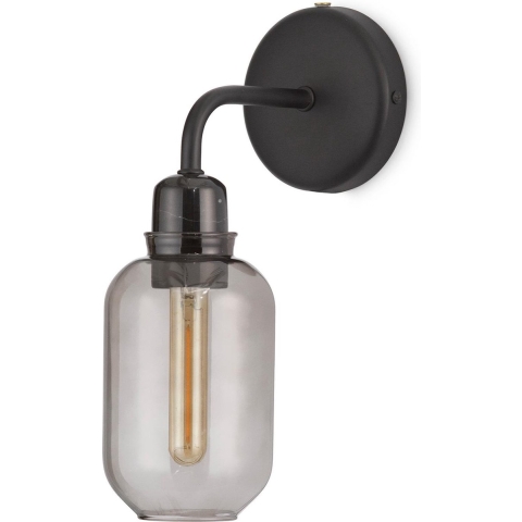 Normann Copenhagen Amp Wandlamp Smoke Zwart