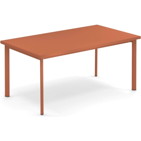 Emu Star Tuintafel Rechthoek 160x90 Maple Rood