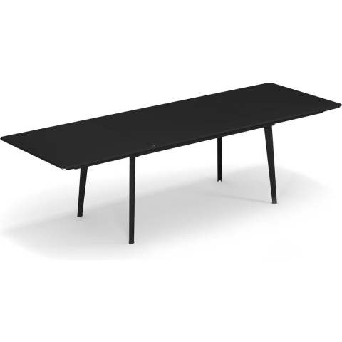 Emu Plus4 Uitschuifbare Tuintafel 90x160/270 Zwart