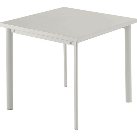 Emu Star Square Tafel Matt White 70x70