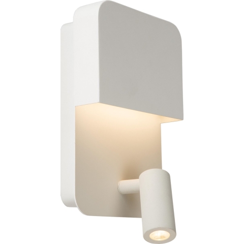 Lucide Boxer Wandlamp LED Wit