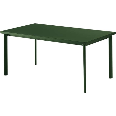 Emu Star Tuintafel Rechthoek Dark Green 160x90