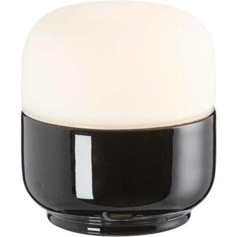 Ifö Electric Ohm 100/110 Plafond- En Wandlamp Retrofit Ø10 Opaal Zwart