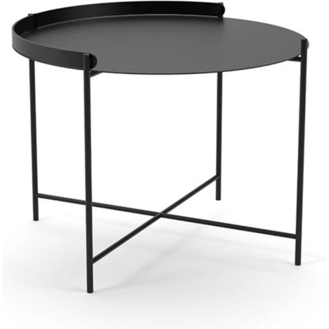 Houe Edge BijzettafelØ62 Zwart
