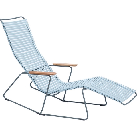 Houe Click Sunrocker Ligstoel Dusty Blue