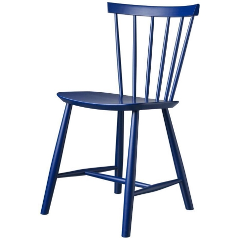 FDB Møbler J46 Eetkamerstoel Beuken Donkerblauw