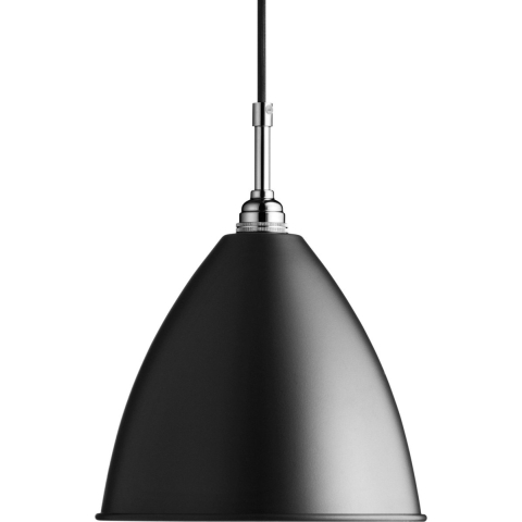 Gubi Bestlite BL9 Hanglamp MediumØ21 Chroom/zwart