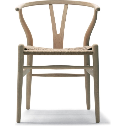 Carl Hansen&Son CH24 Wishbone Stoel Classic Natural Wit Geolied Eiken