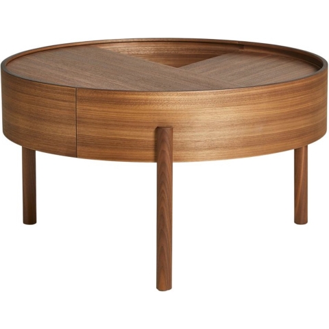 Woud Arc Salontafel 66 Walnut
