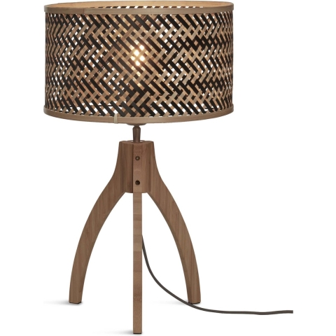 Good&Mojo Java Tripod Tafellamp Zwart/naturel