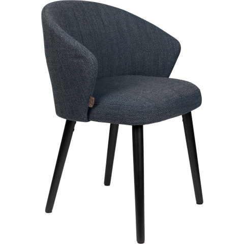 Dutchbone Waldo Eetkamerstoel Blauw