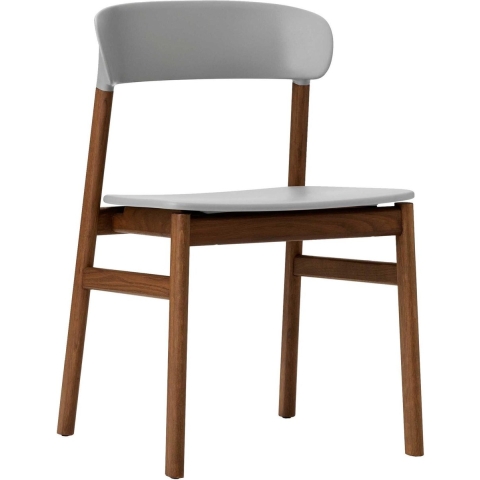 Normann Copenhagen Herit Smoked Oak Stoel Grijs